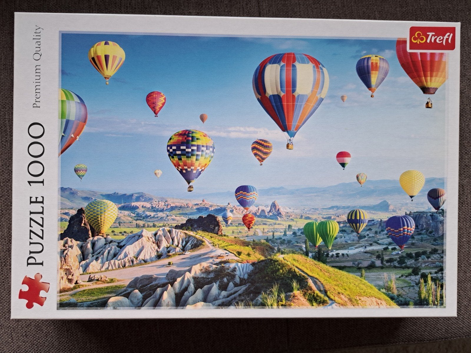 Trefl Legpuzzel 1000 stukjes - Luchtballonnen Cappadocië, Ophalen of Verzenden, 500 t/m 1500 stukjes, Zo goed als nieuw