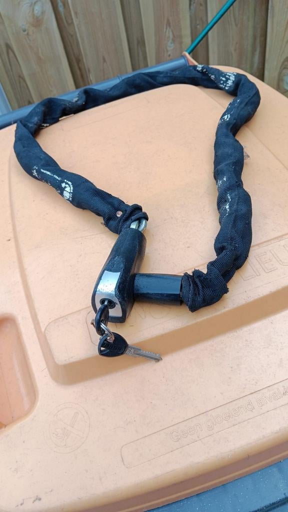 motor scooter slot, Ophalen, Kettingslot