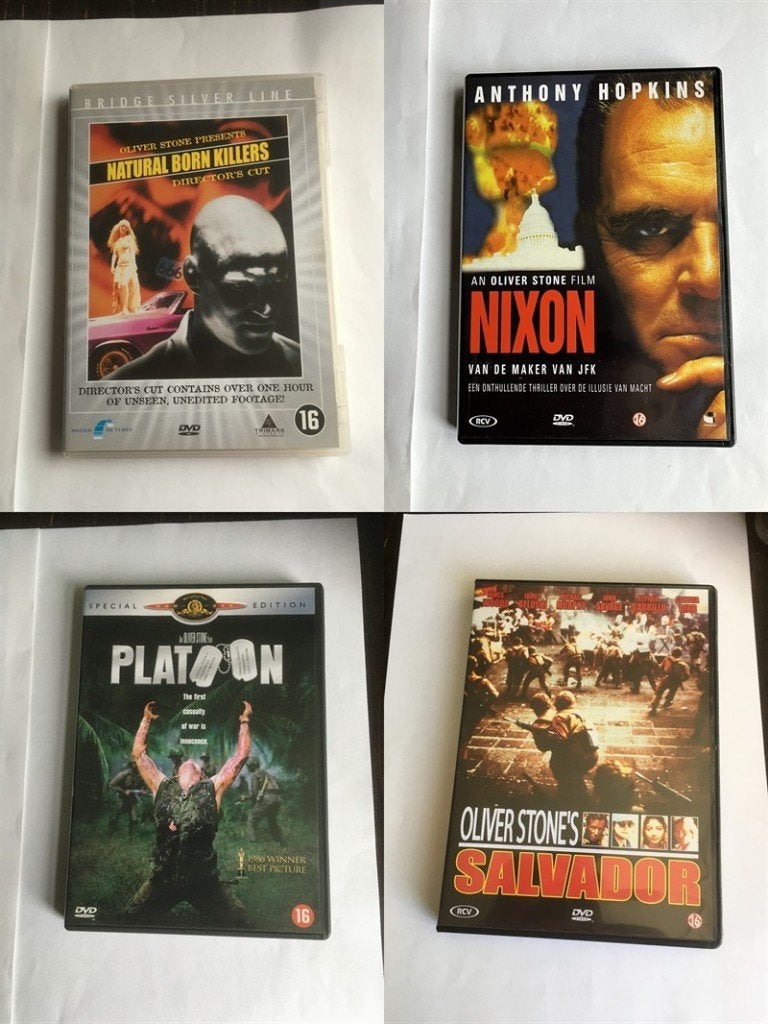 oliver stone (4 stuks) collectie, Alle leeftijden, Ophalen of Verzenden, Zo goed als nieuw