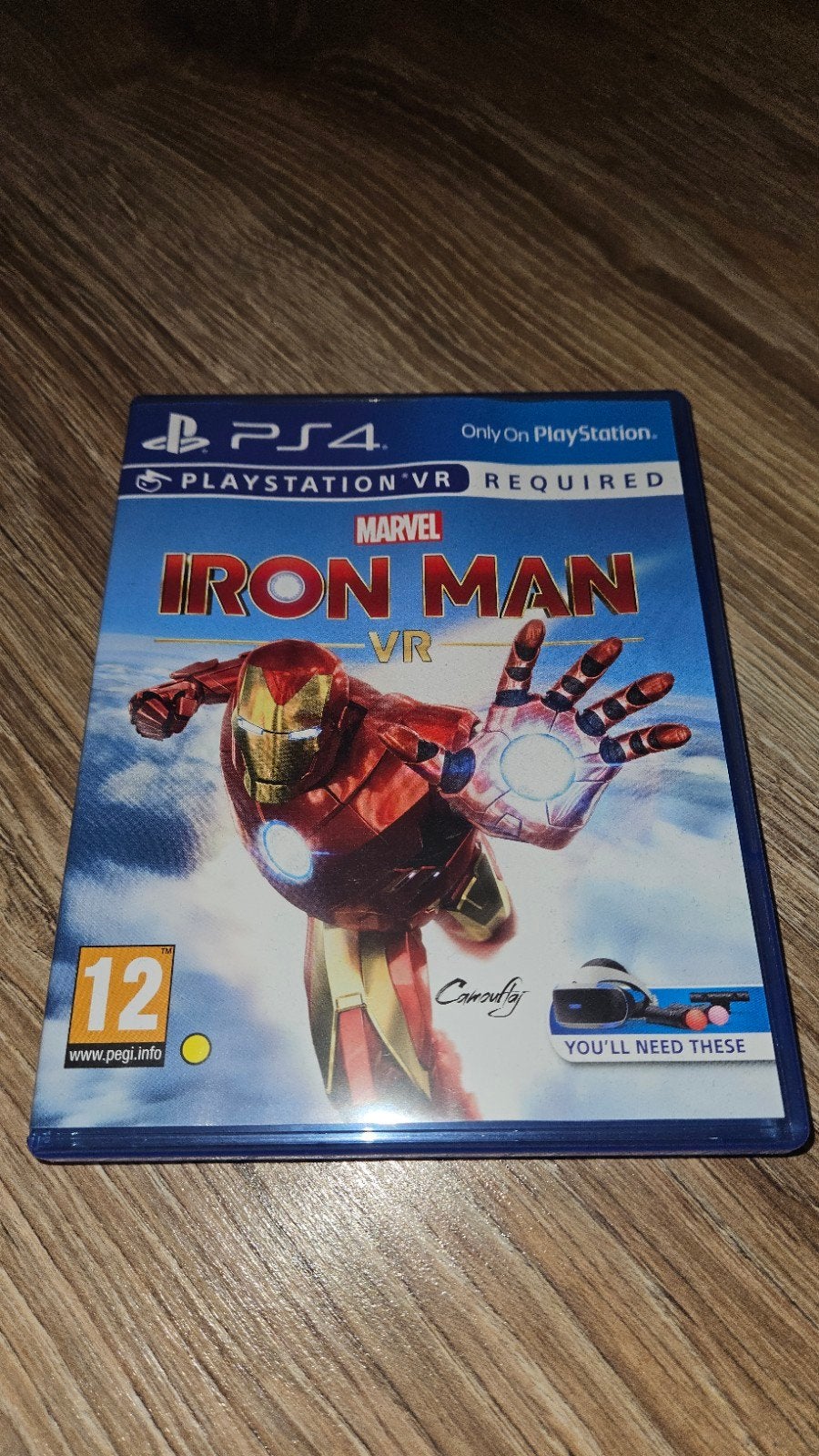Marvel's Iron Man VR voor de PlayStation 4 en 5, Spelcomputers en Games, Avontuur en Actie, 1 speler, Ophalen of Verzenden, Zo goed als nieuw