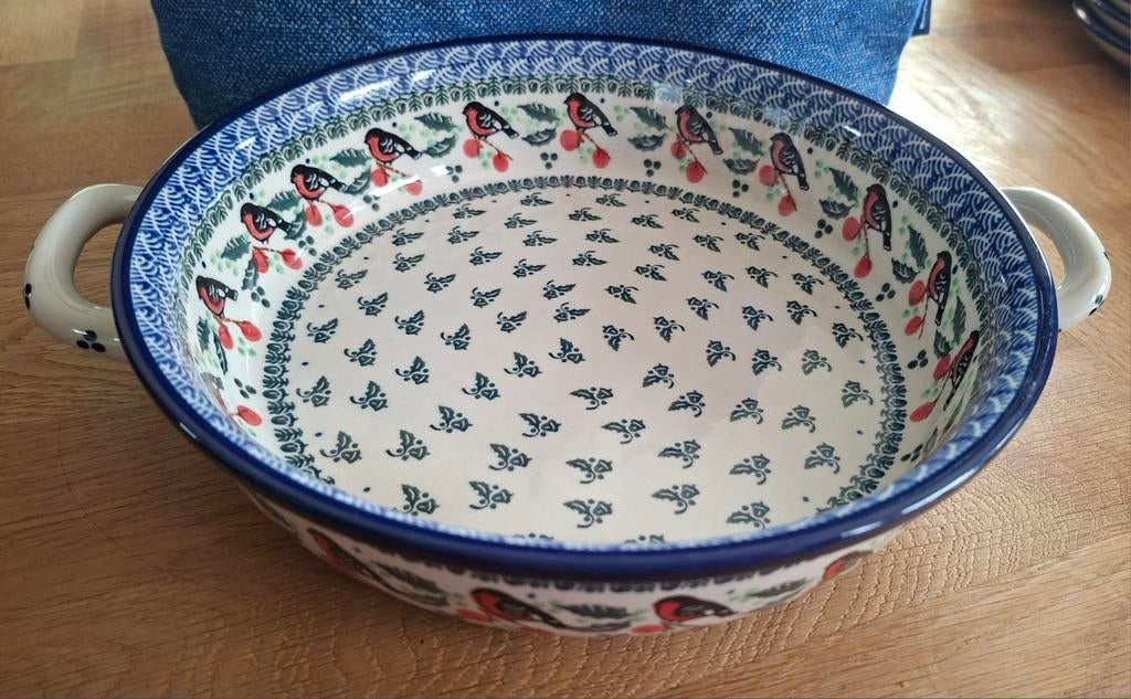 Bunzlau grote ovenschaal - 1980 ml - 26 cm, Keramiek, Ophalen of Verzenden, Onbekend, Onbekend@example.com