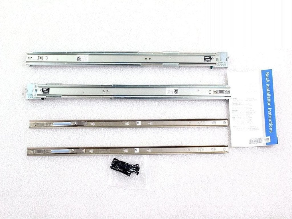dell rails kit Dell Kit RCKRL, 2-4PST,1U, STAT, SFF 8-6, Computers en Software, Servers, Ophalen of Verzenden, Nieuw