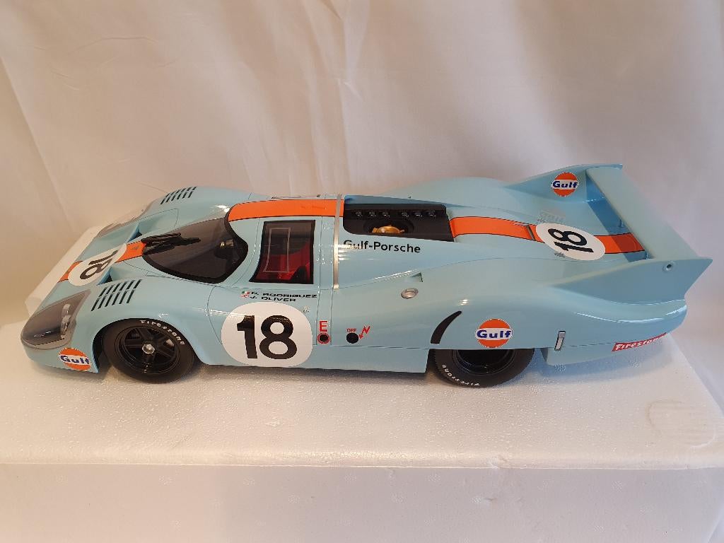 Porsche 917 LH 24H Lemans 1971 Pedro Rodrigues J Oliver 1:12, Hobby en Vrije tijd, Modelauto's | 1:5 tot 1:12, Ophalen of Verzenden