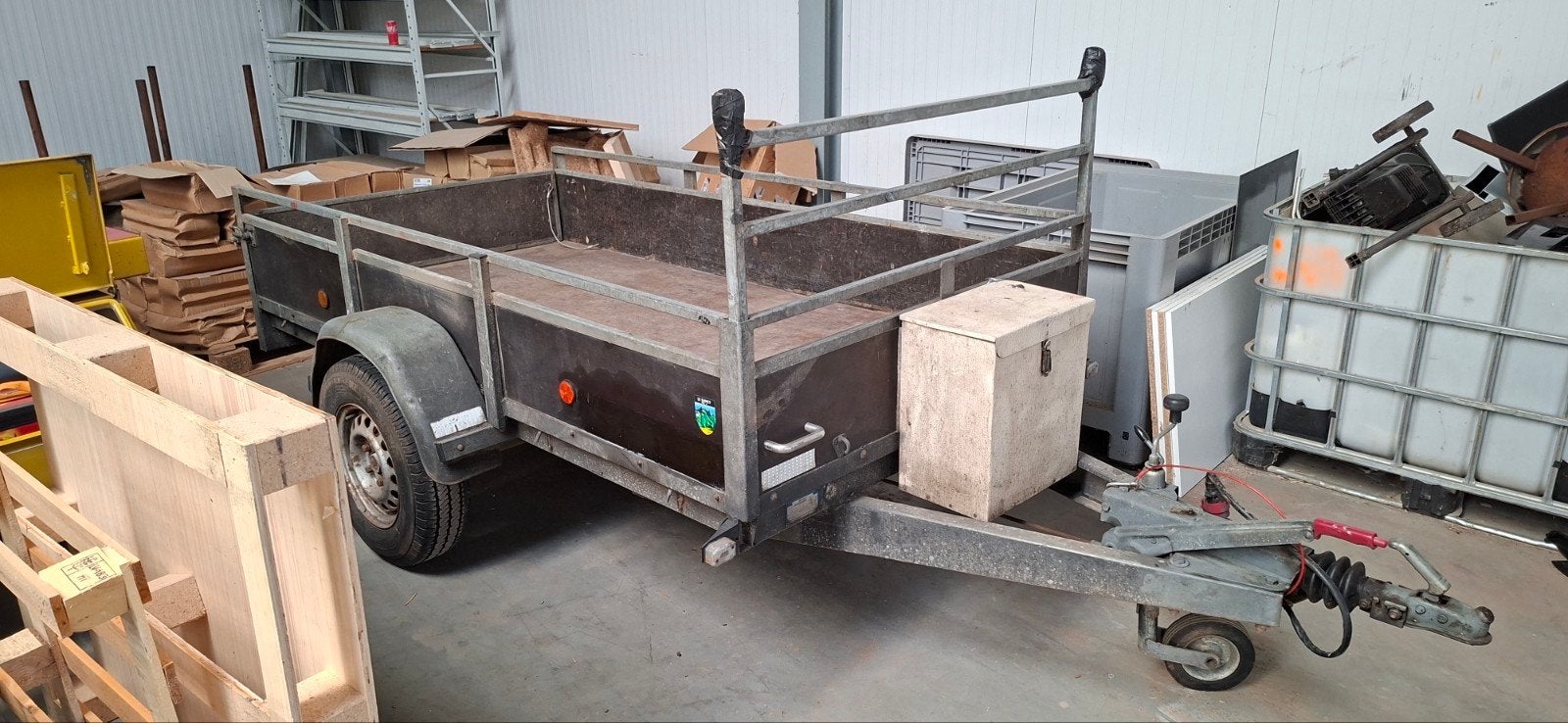 Nette geremde aanhanger, Auto diversen, Aanhangers en Bagagewagens, Ophalen, Gebruikt