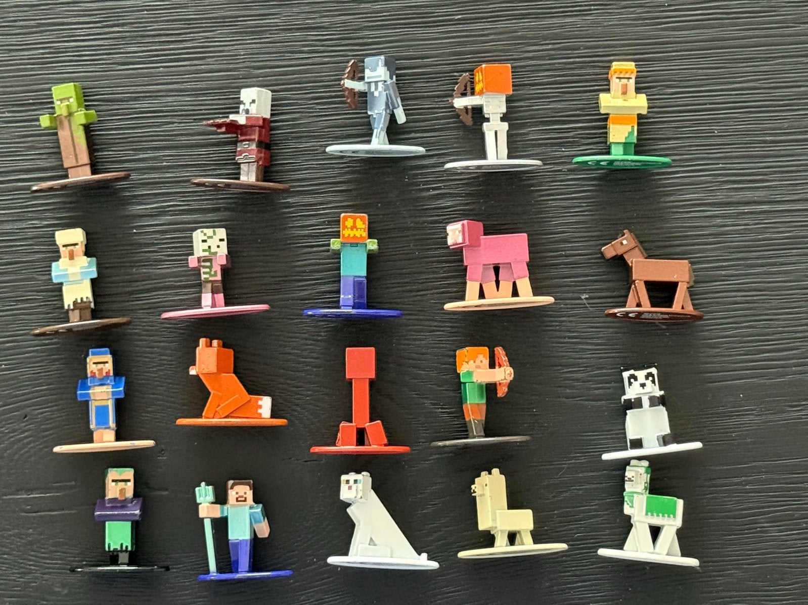 Minecraft Mini Figuren Collectie - 20 stuks, Ophalen of Verzenden, Gebruikt