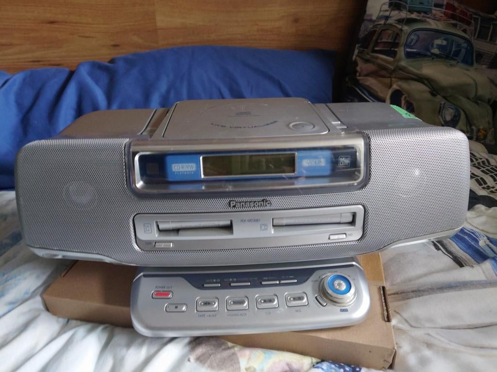≥ Panasonic RX-MDX81 CD MiniDisc Radio Cassette — Radio's