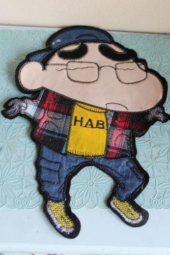 Shin Chan patch, Ophalen of Verzenden, Zo goed als nieuw