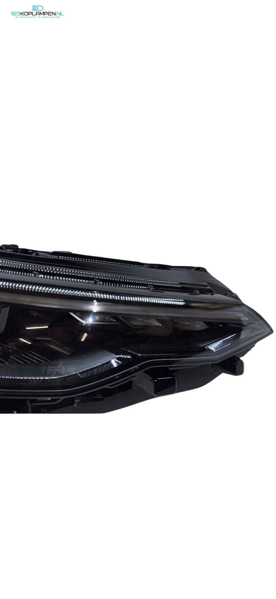 Volkswagen Golf 8 Facelift R Full LED IQ.Light Black Koplamp, Gebruikt, -, Volkswagen, Ophalen of Verzenden