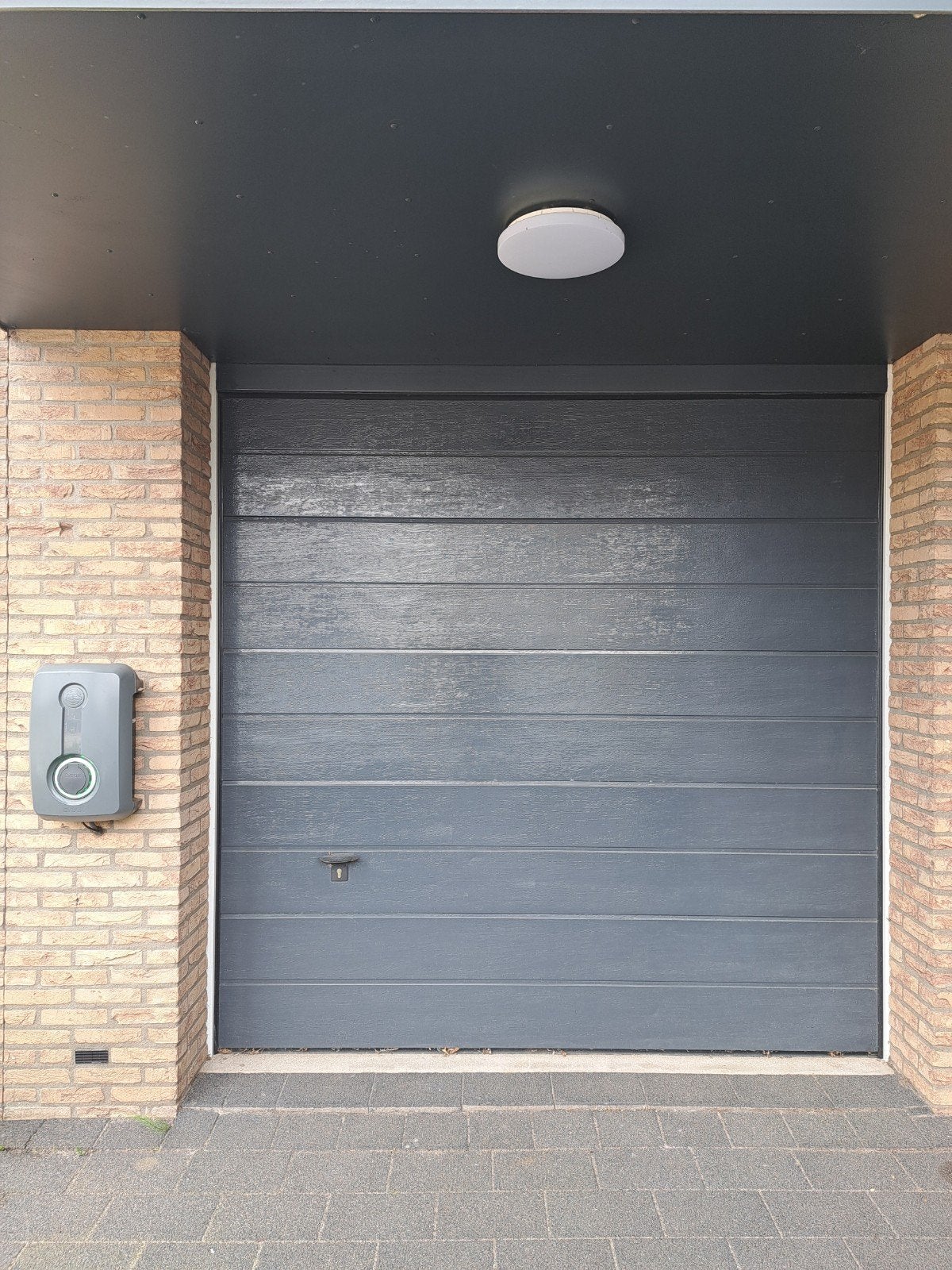 NOVOFERM elektrische garagedeur GEÏSOLEERD!, Doe-het-zelf en Verbouw, Deuren en Horren, Zo goed als nieuw, Garagedeur, 215 cm of meer