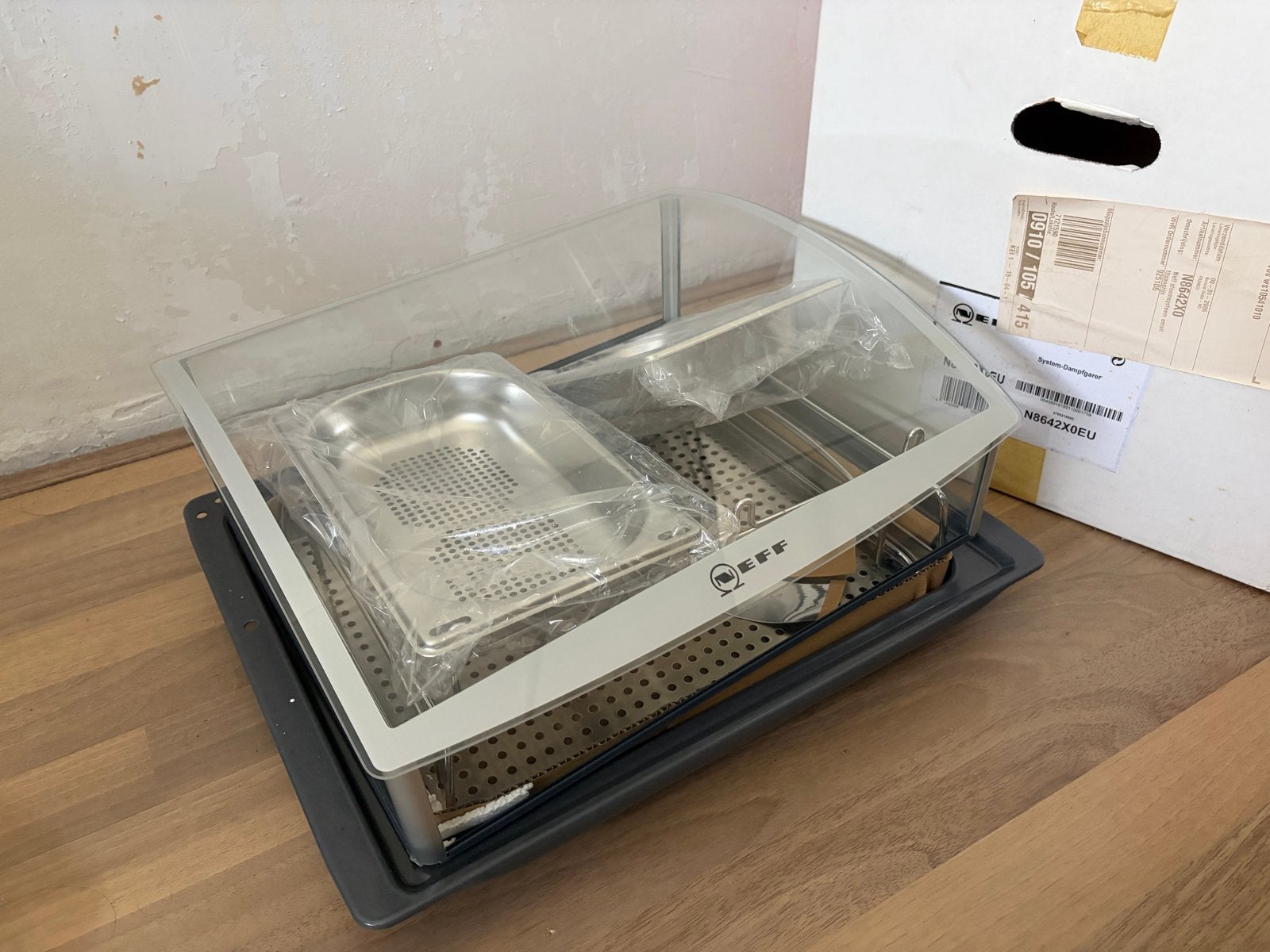Neff System-Dampfgarer N8642X0EU - Nieuw in doos, Minder dan 45 cm, Neff, Nieuw, Ophalen of Verzenden