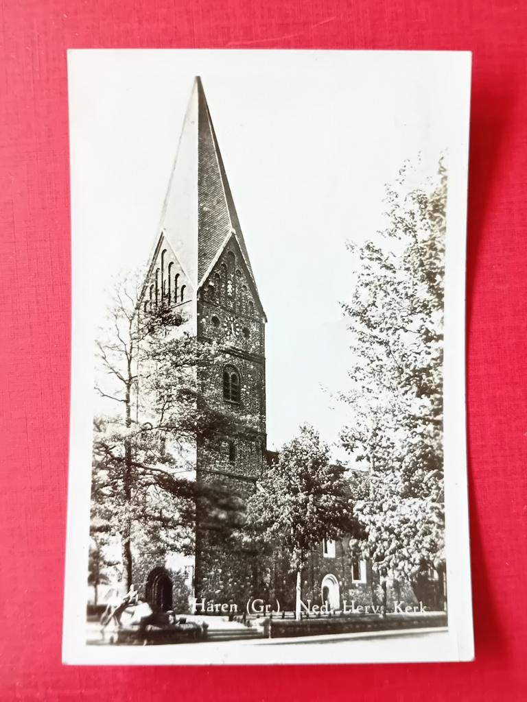 Ansichtkaart Haren Gr, Ophalen of Verzenden, 1960 tot 1980, Groningen