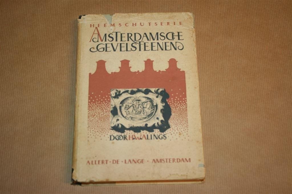 Amsterdamsche gevelsteenen - 1942 - Heemschuterserie, Boeken, Ophalen of Verzenden, Gelezen