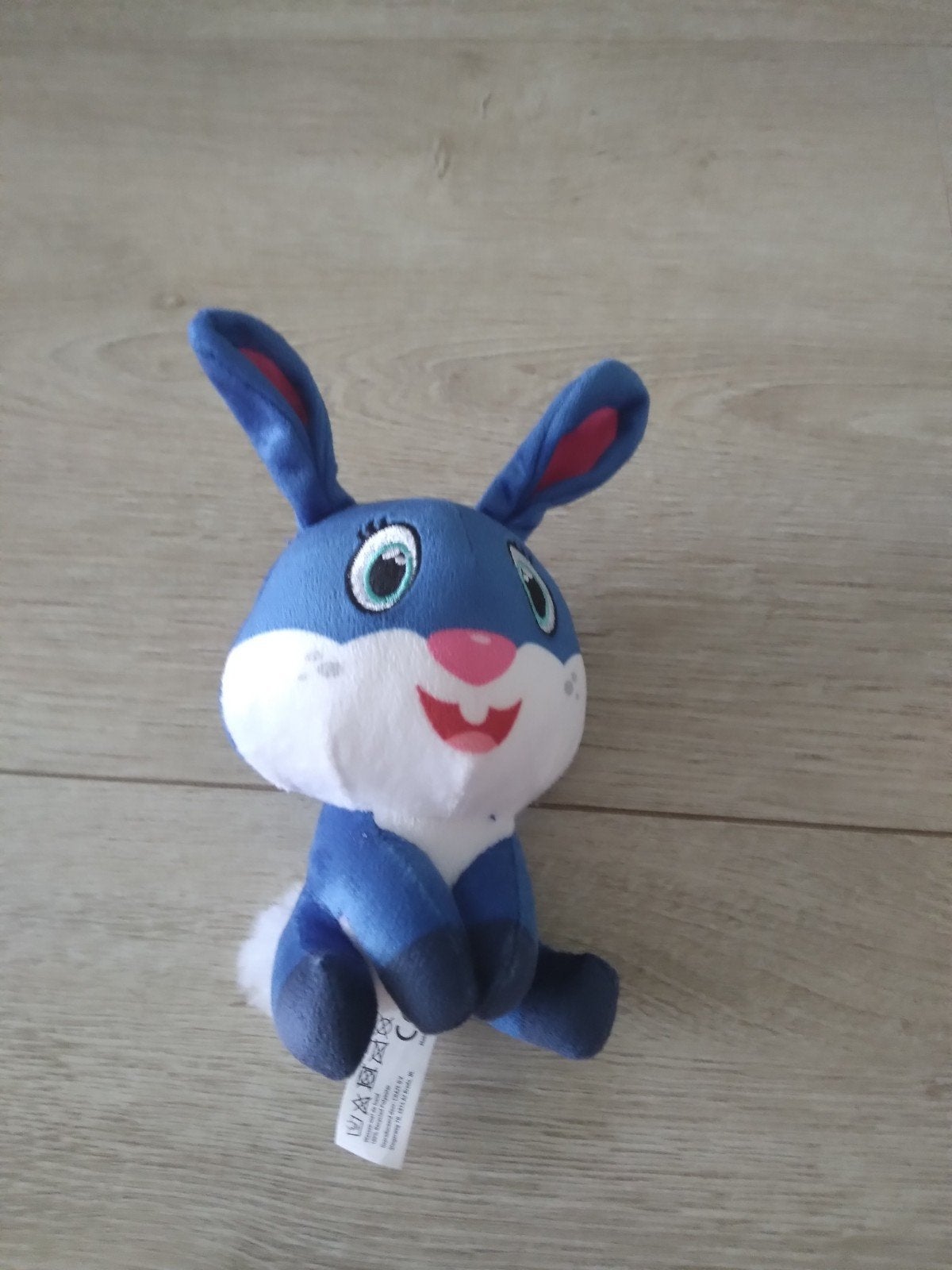Leuke blauwe knuffel konijn, Lidl, Overige karakters, Blauw, Ophalen of Verzenden