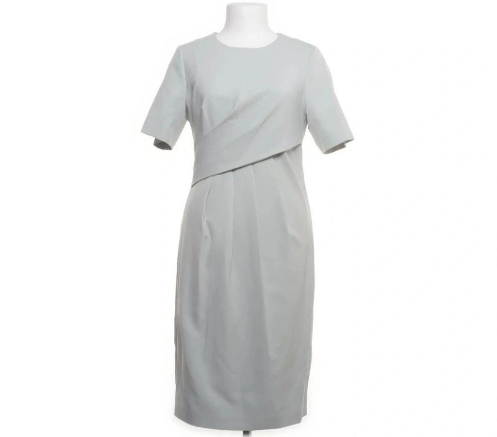 Phase Eight Amira Ruched Jurk Mintgroen Maat 36 Nieuw, Verzenden, Nieuw, Phase Eight, Knielengte