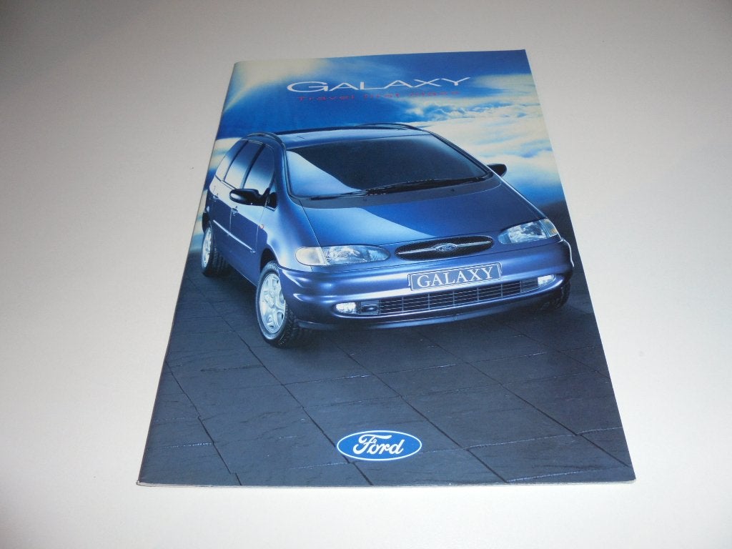 brochure Ford Galaxy  1996, Ophalen of Verzenden, Nieuw, Ford