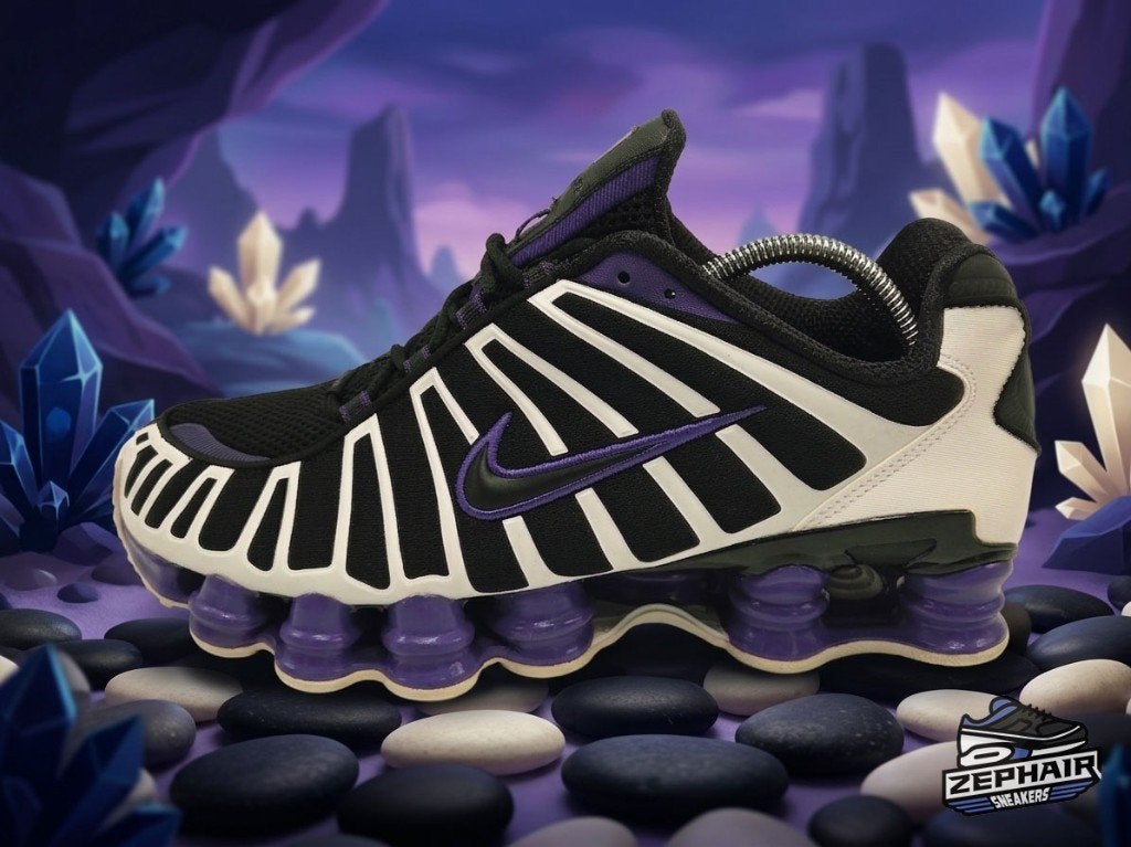 Nike Air Max Shox TL 'Persian Violet' EU44 2019, Colosseum 1, 1213 NL Hilversum, Nederland, Verzenden, Zwart, Nike