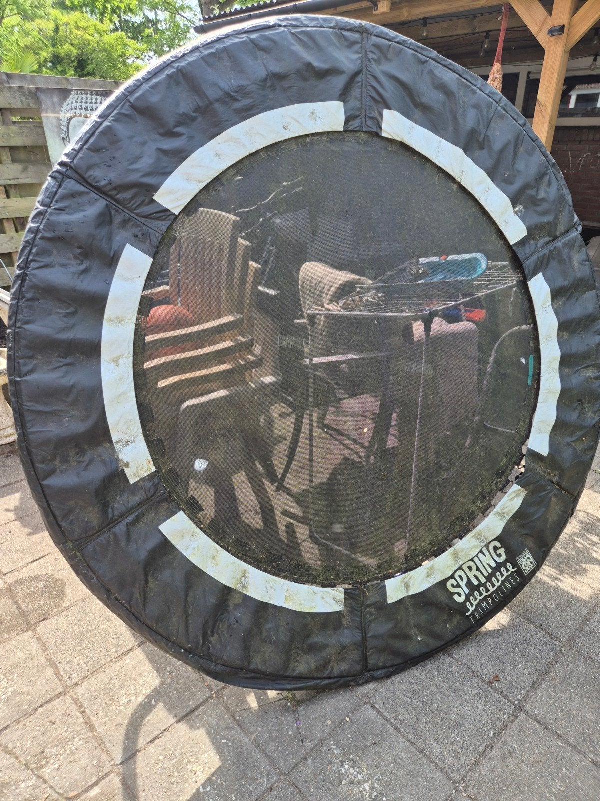 Trampoline ruilen, Ophalen of Verzenden, Gebruikt