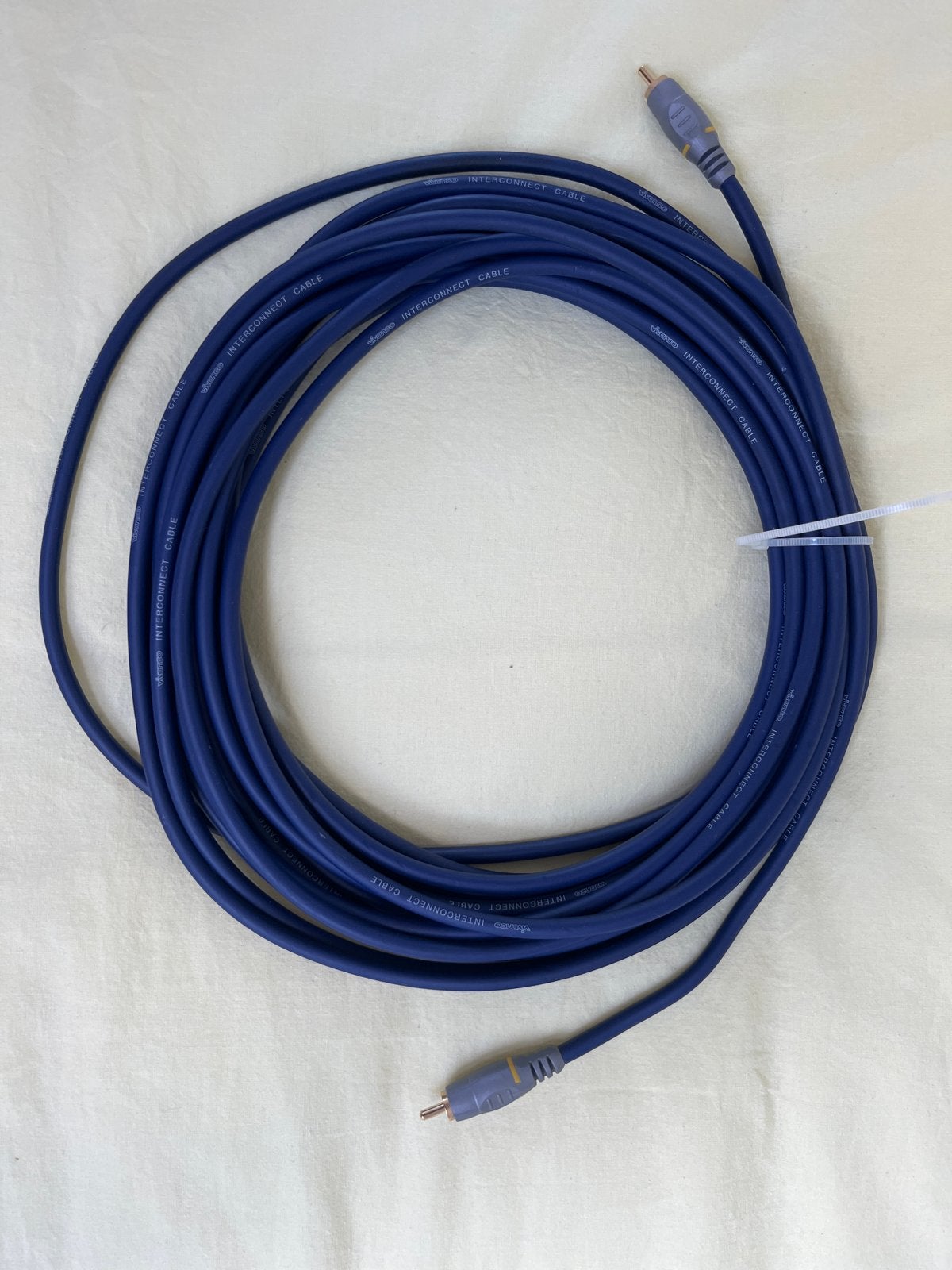 Vivanco Interconnect Kabel - RCA - Tulp - COAX, Ophalen of Verzenden, Gebruikt, 10 meter of meer, Interlink-kabel