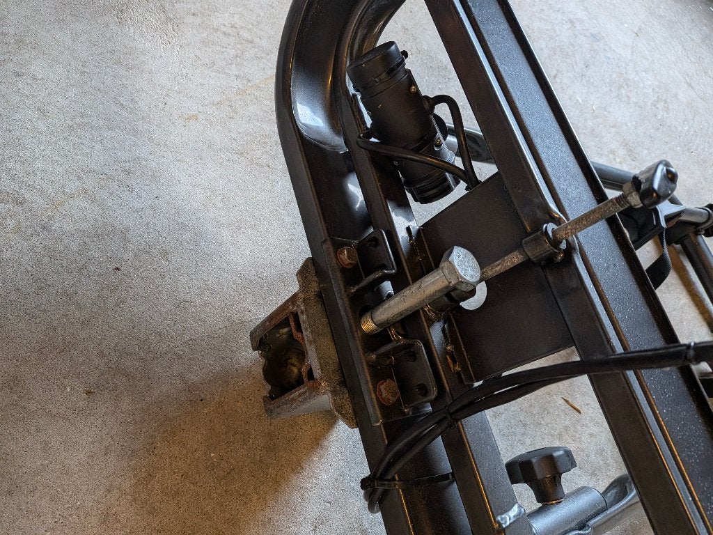 Fietsendrager, Ophalen, 2 fietsen, Gebruikt, Trekhaakdrager