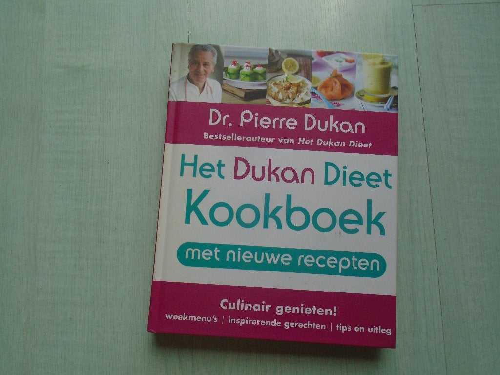 het dukan dieet kookboek, dr pierre dukan, Boeken, Ophalen of Verzenden, Zo goed als nieuw, Dr. Pierre Dukan