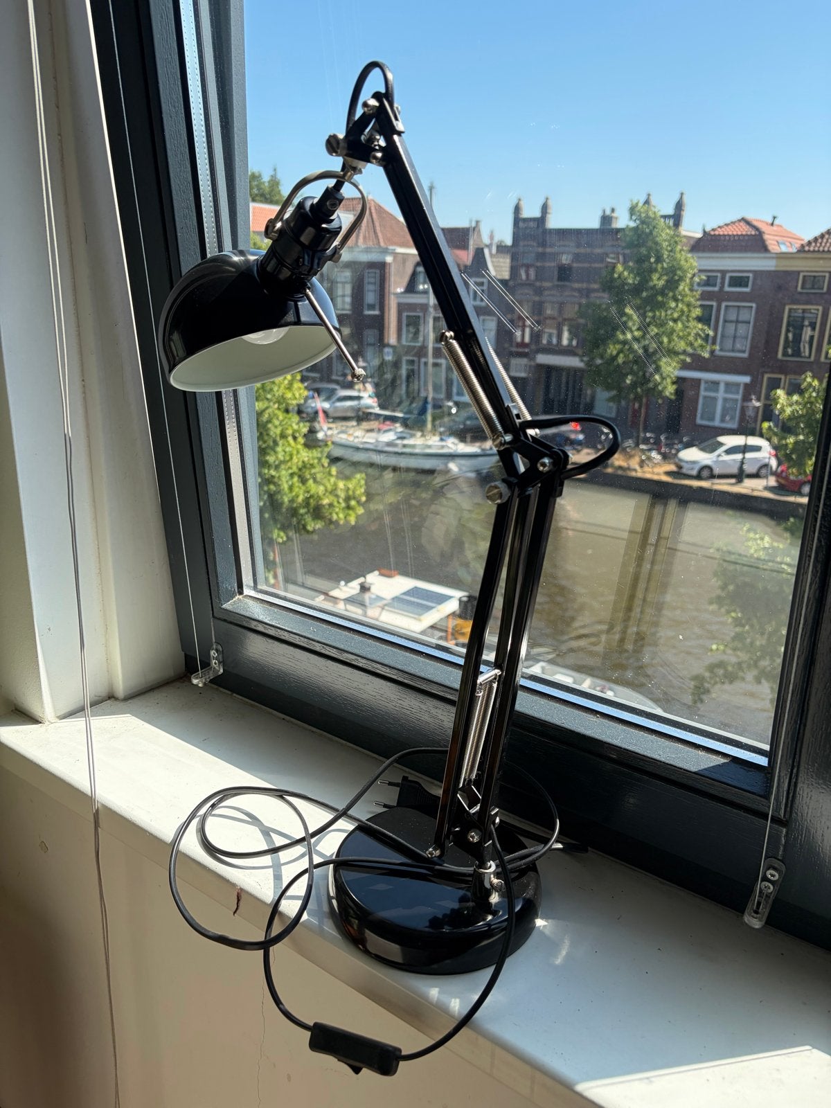IKEA Forsa Desk Lamp - Zwart, Ophalen, E14 (klein), Zo goed als nieuw, Zwart