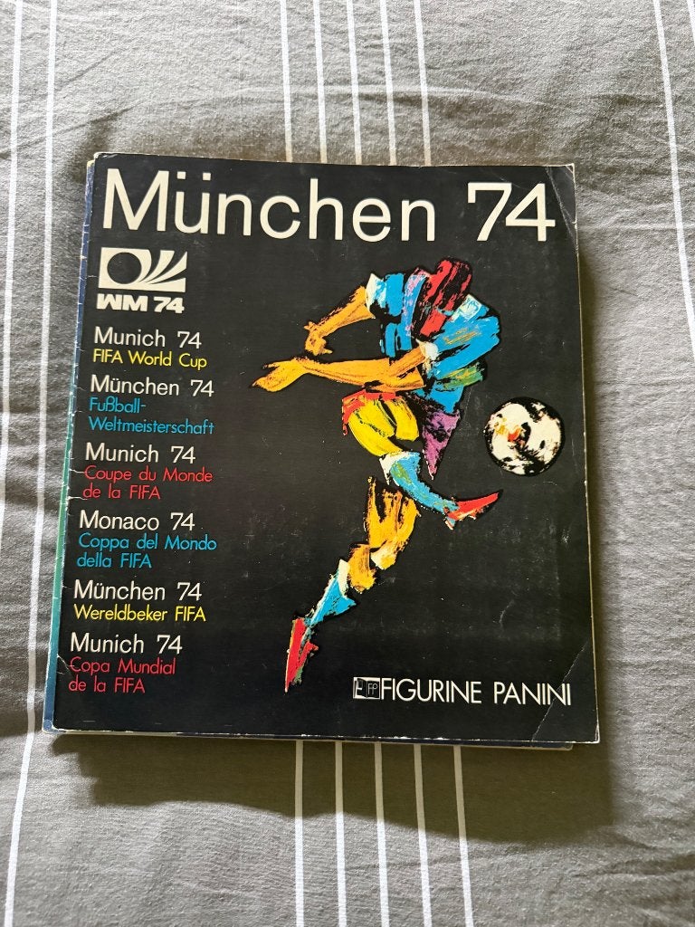Panini WK 74,78,82,86, Ophalen of Verzenden, Gebruikt, Buitenlandse clubs, Poster, Plaatje of Sticker
