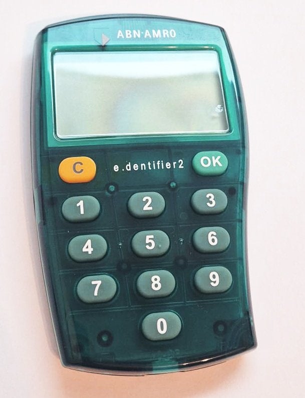 ABN AMRO E.dentifer 2 Helemaal nieuw inclusief kabel, Ophalen of Verzenden, Nieuw