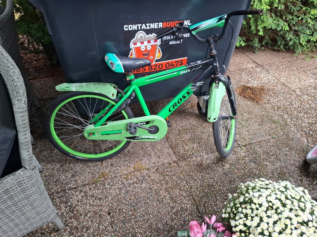 Racefiets BMX, Ophalen, Gebruikt, Terugtraprem, 24 inch