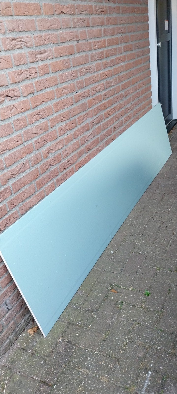 Gyproc badkamer gipsplaat 260 x 60 cm x 12,5 mm, Ophalen, Overige materialen, Gyproc, Gyproc