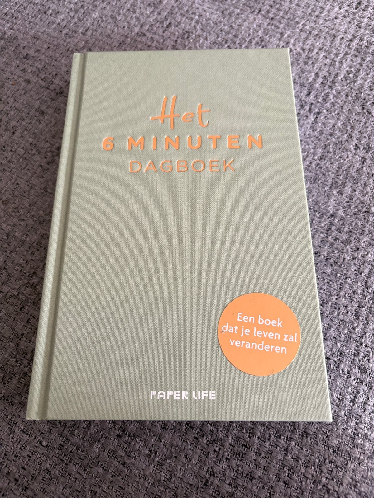 6 minuten dagboek - paper life, Ophalen, Zo goed als nieuw