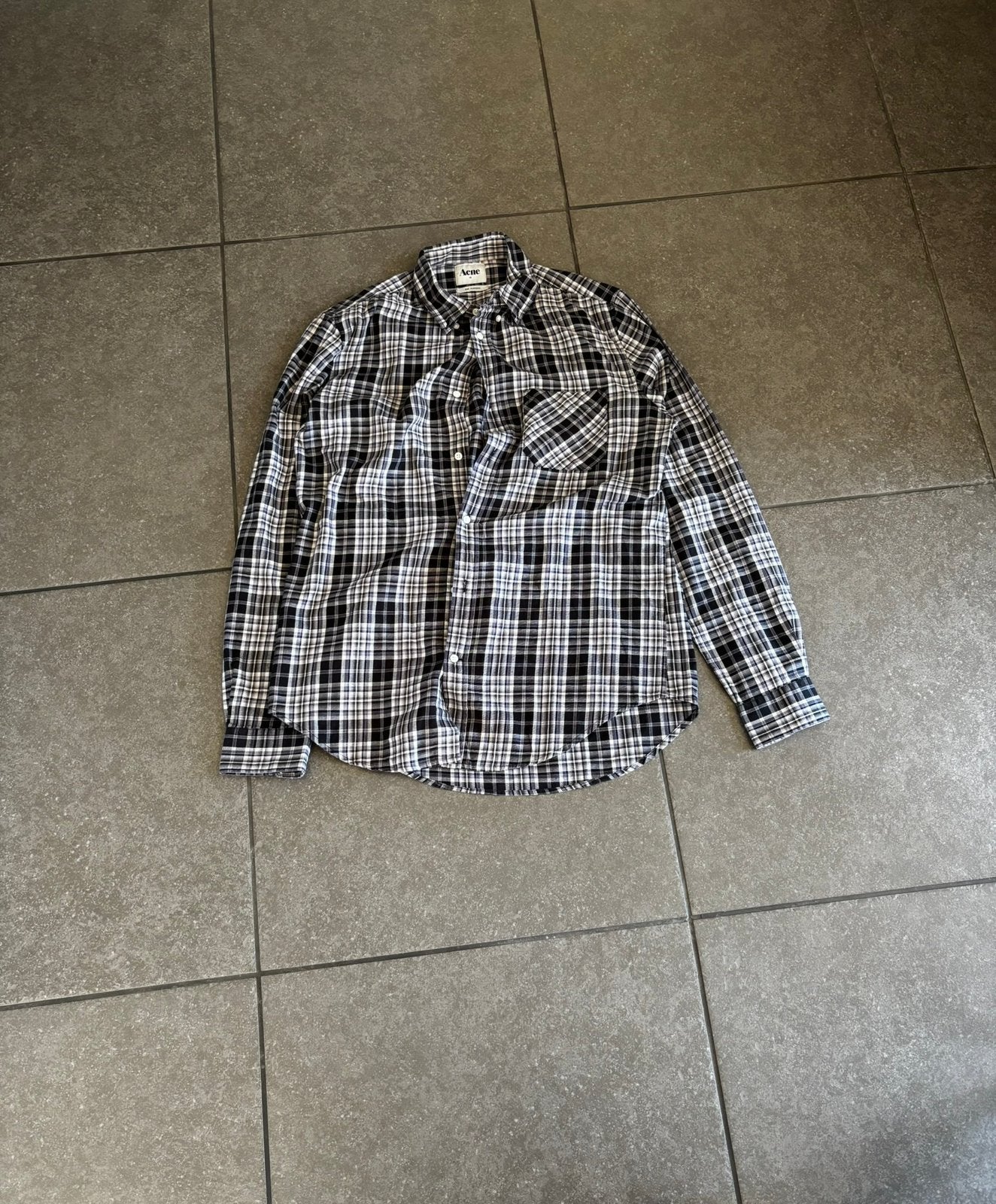 Acne Studios Overhemd, Kleding | Heren, Overhemden, Verzenden, Zo goed als nieuw, Halswijdte 39/40 (M)