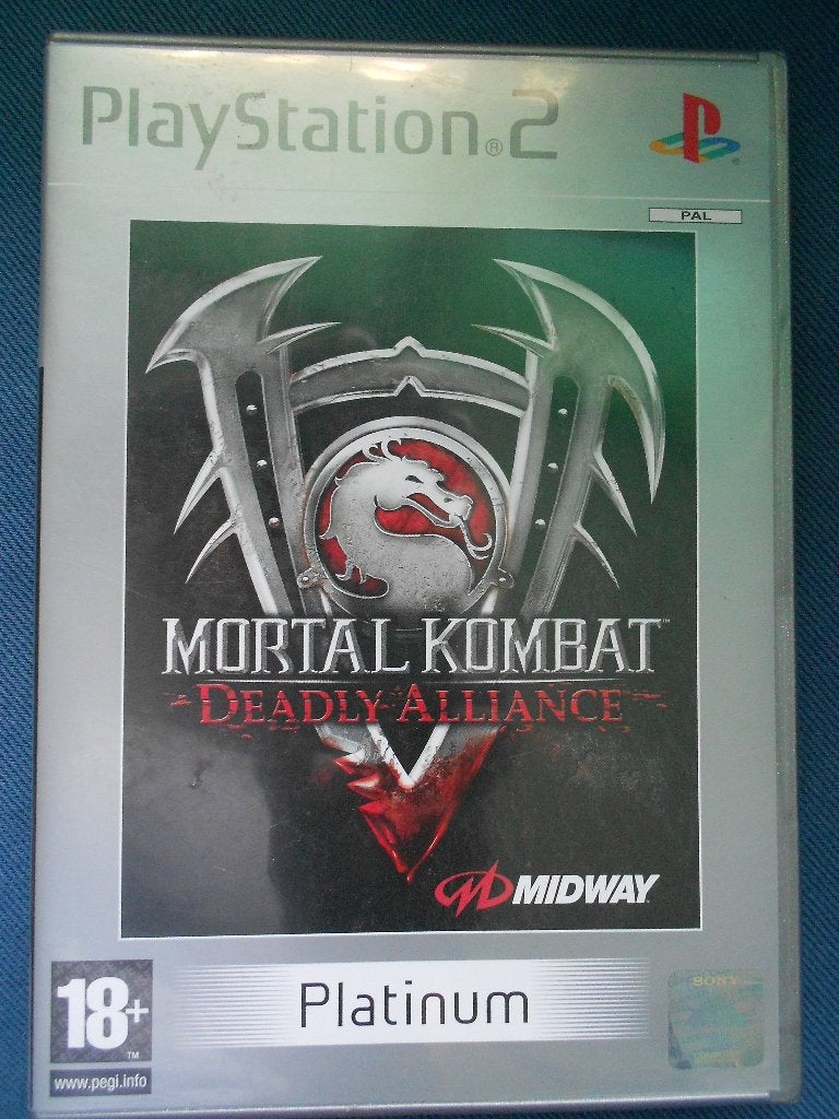 ps2 spellen Mortal Kombat - Smack down VS Raw, Spelcomputers en Games, Ophalen, Gebruikt, Vanaf 18 jaar, Vechten