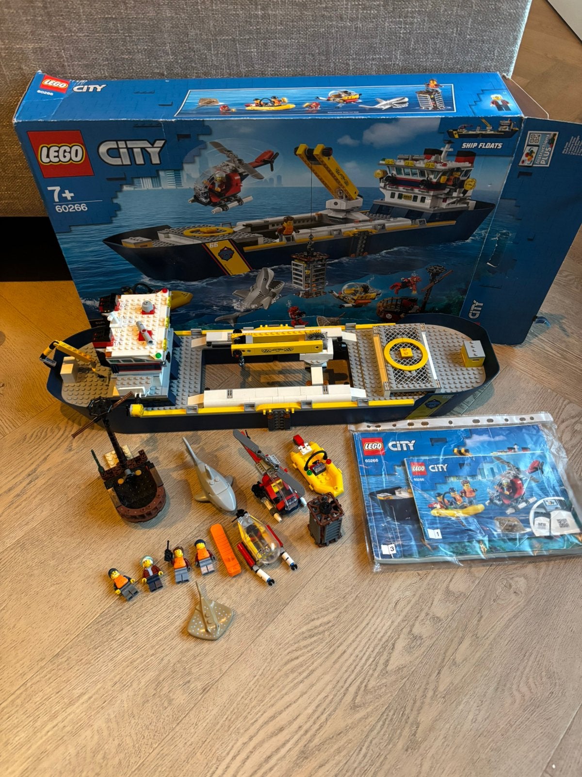 Legocity onderzoek en onderzeeer lego city, Lego, Ophalen of Verzenden, Inclusief accessoires, Complete set