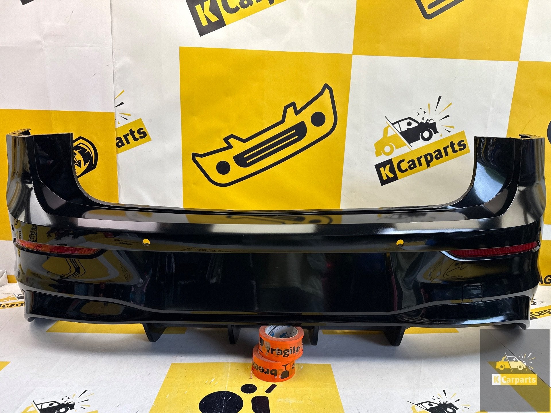 VW Golf 8 R VIII R R20 6 pdc Bumper 5H6807421E Achterbumper, Auto-onderdelen, Gebruikt, Volkswagen, Volkswagen AG, Achter