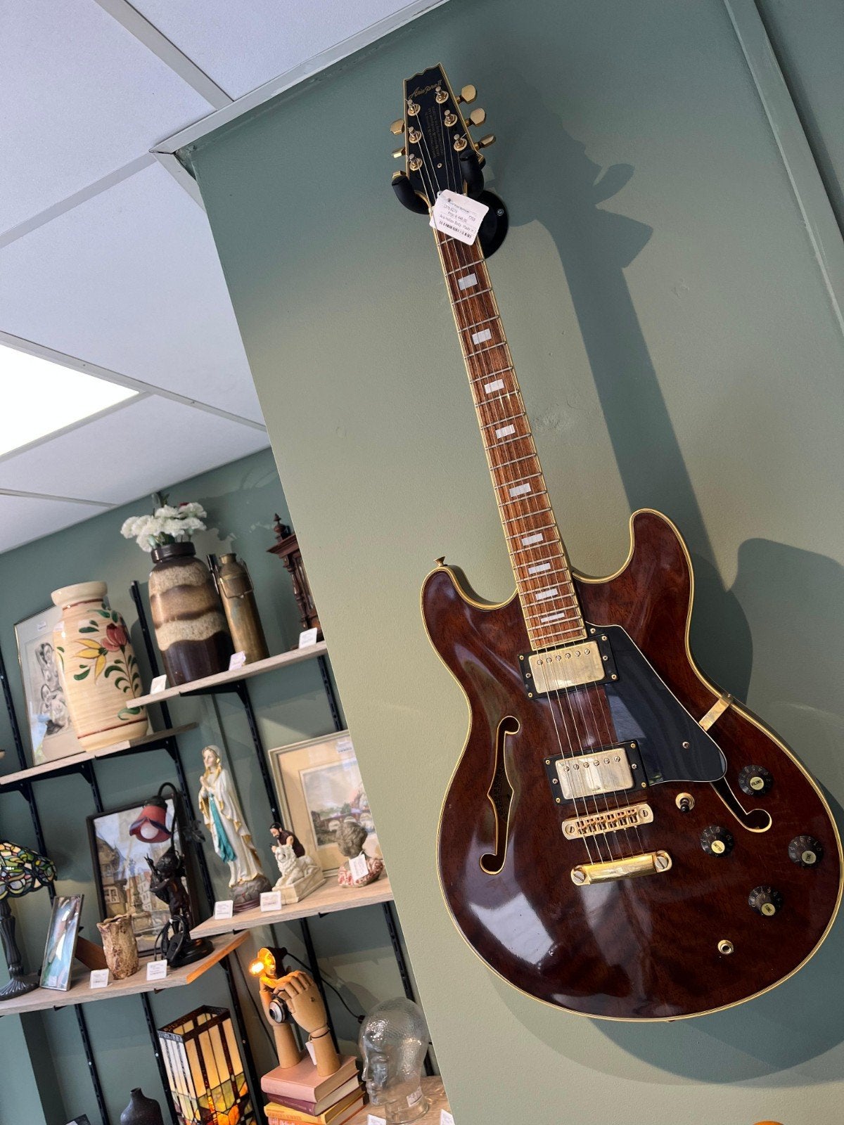 Aria Pro II TA-60WA Semi-Hollow Elektrische Gitaar, Ophalen, Gebruikt, Semi-solid body, Overige merken