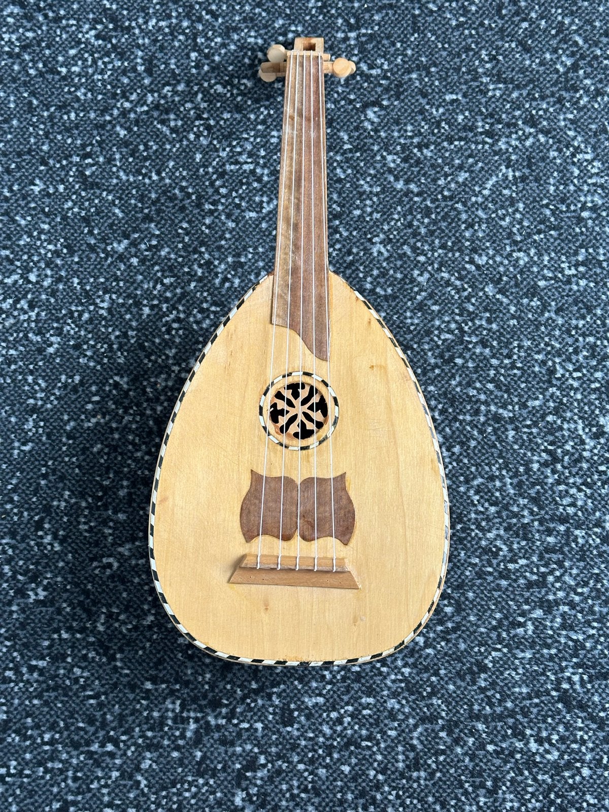 Mooie handgemaakte luit/saz - Uniek snaarinstrument, Ophalen of Verzenden, Gebruikt, Luit, Saz of Bouzouki
