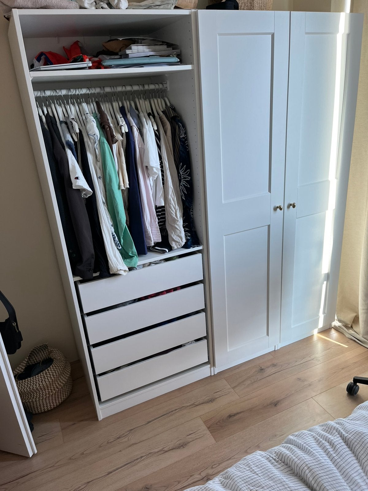 IKEA PAX kledingkast, Ophalen, 200 cm of meer, 150 tot 200 cm, Zo goed als nieuw
