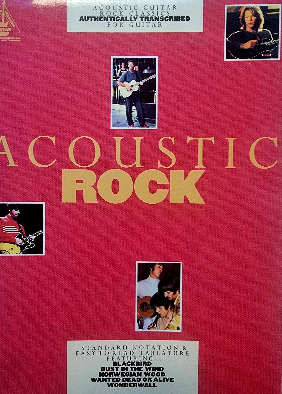 Acoustic Rock Gitaar Tablatuur Boek - G44, Gitaar, Verzenden, Zo goed als nieuw, Thema