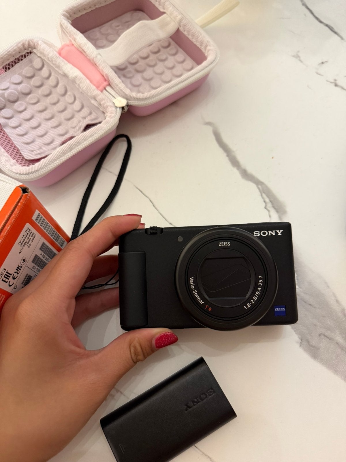Sony ZV1, Ophalen, Zo goed als nieuw, Sony, Geen optische zoom