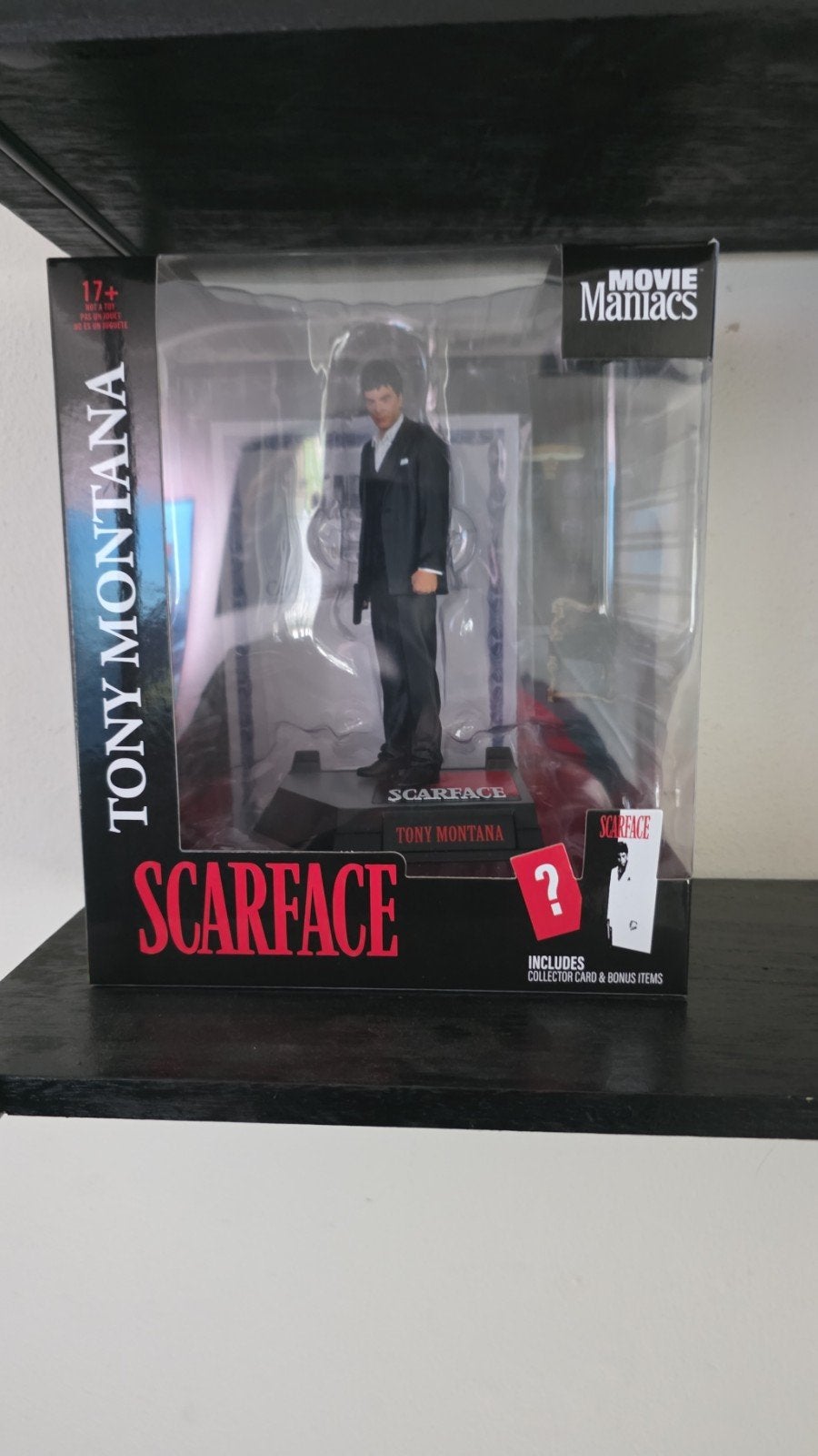 Scarface Tony Montana Movie Maniacs actiefiguur, Verzamelen, Ophalen of Verzenden, Nieuw