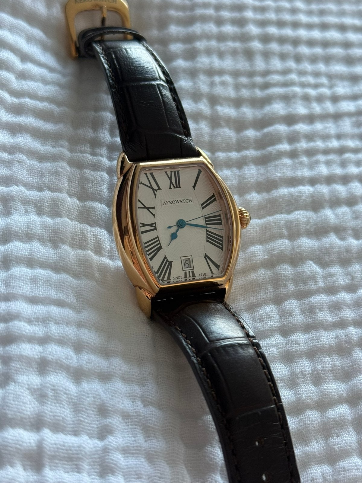 Aerowatch Streamline (Rosegold), Overige merken, Staal, Polshorloge, Ophalen of Verzenden
