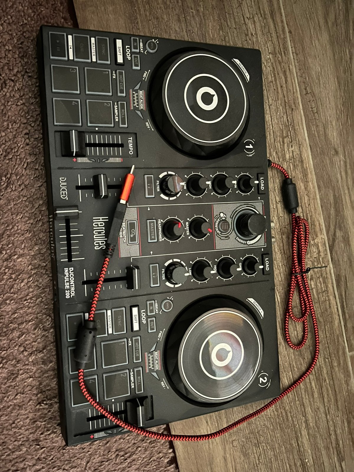 Hercules DJ Control Inpulse 200, Muziek en Instrumenten, Dj-sets en Draaitafels, Ophalen, Nieuw, Draaitafel, Overige merken