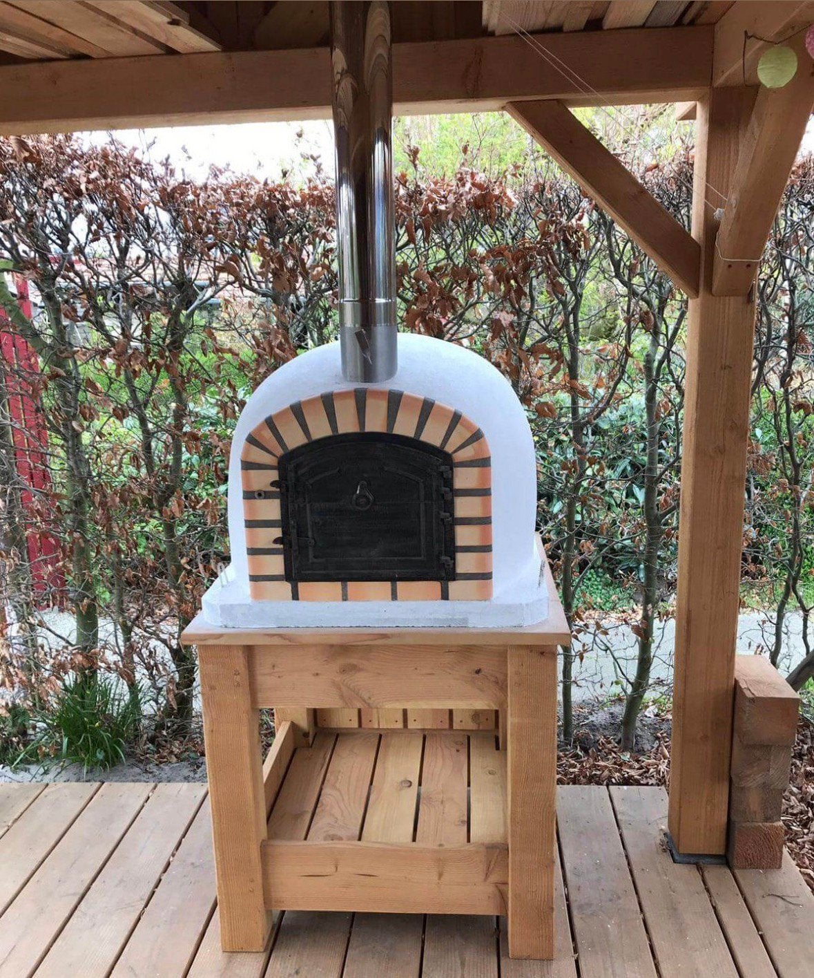 Pizzaoven Steenoven Houtgestookt - Bezorging Heel NL & BE, Tuin en Terras, Pizzaovens, Ophalen, Nieuw