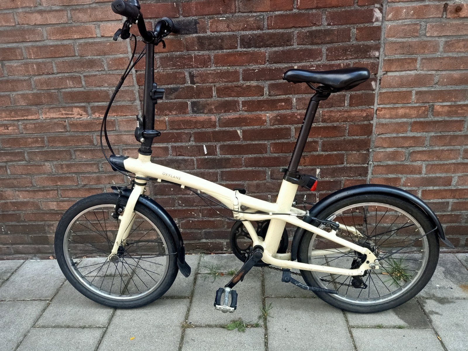 Btwin 500series met 7 versnellingen 20 inch goede condition, Fietsen en Brommers, Fietsen | Vouwfietsen, Overige merken, 20 inch of meer