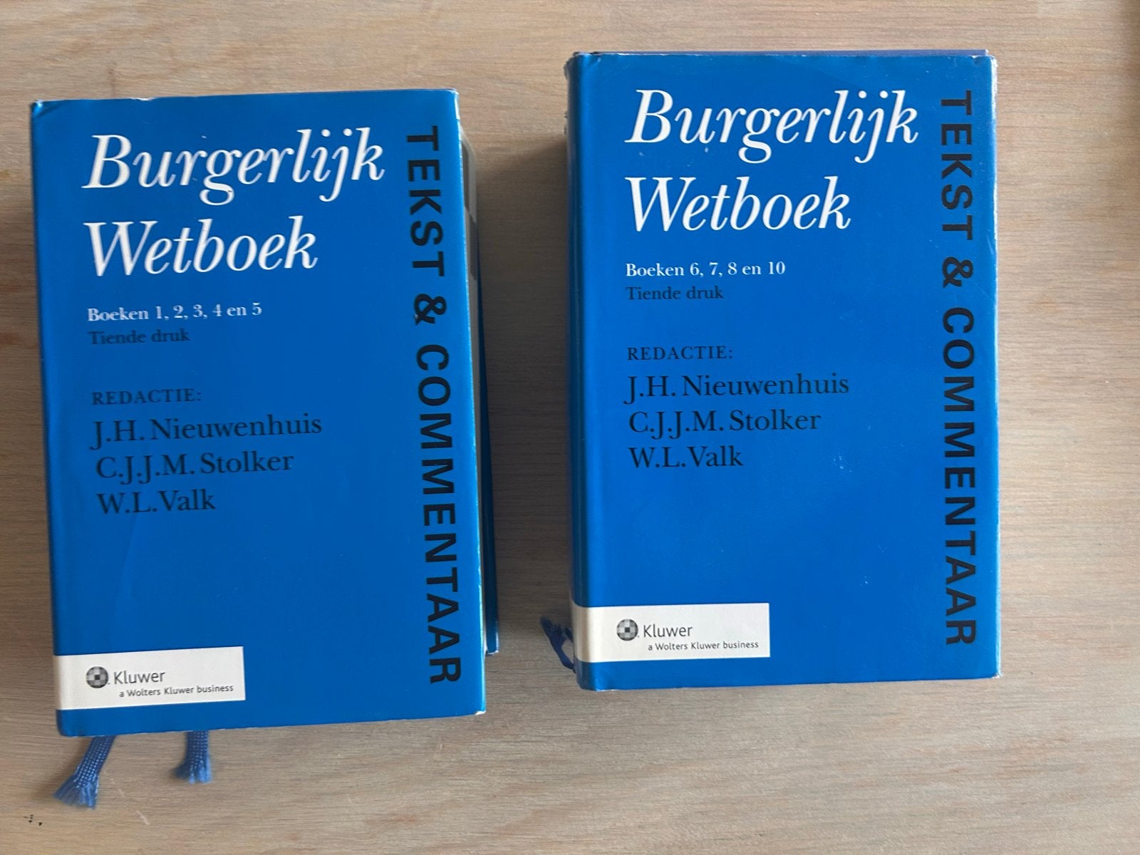 Burgerlijk Wetboek Tekst & Commentaar - 2 delen, Boeken, Ophalen of Verzenden, Gamma, Gelezen, WO