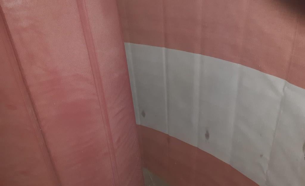 lange mat 10 meter, Sport en Fitness, Turnen, Ophalen, Gebruikt, Materiaal, Maat 36 t/m 42