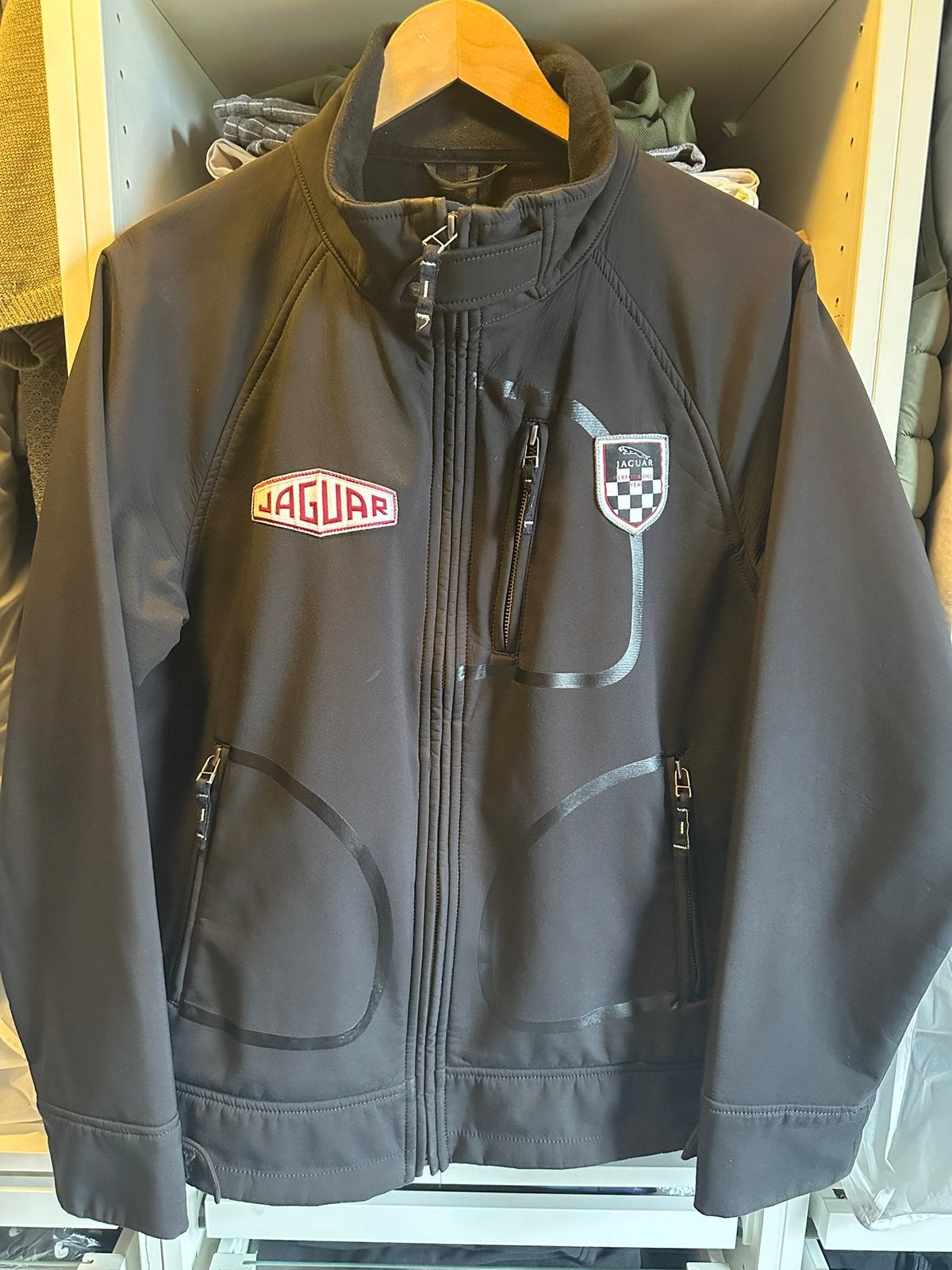 Jaguar Performance softshell jasje–maat M.Met mooie logo’s., Ophalen of Verzenden, Zo goed als nieuw, Maat 48/50 (M), Zwart