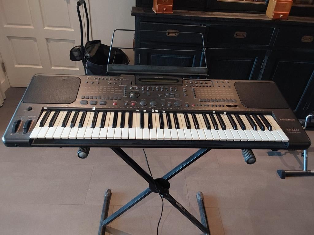 Technics KN1000 PCM Keyboard - Compleet met standaard, Ophalen of Verzenden