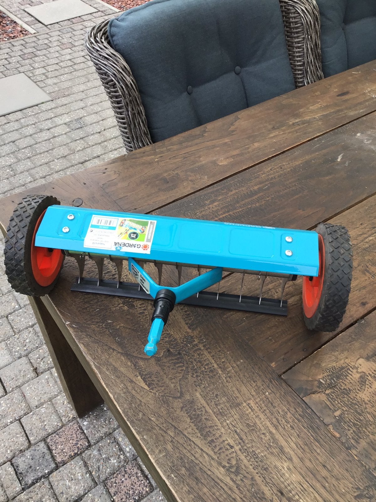 Te koop zgan gardena verticuteerder zonder steel, Ophalen of Verzenden, Zo goed als nieuw, Elektrisch