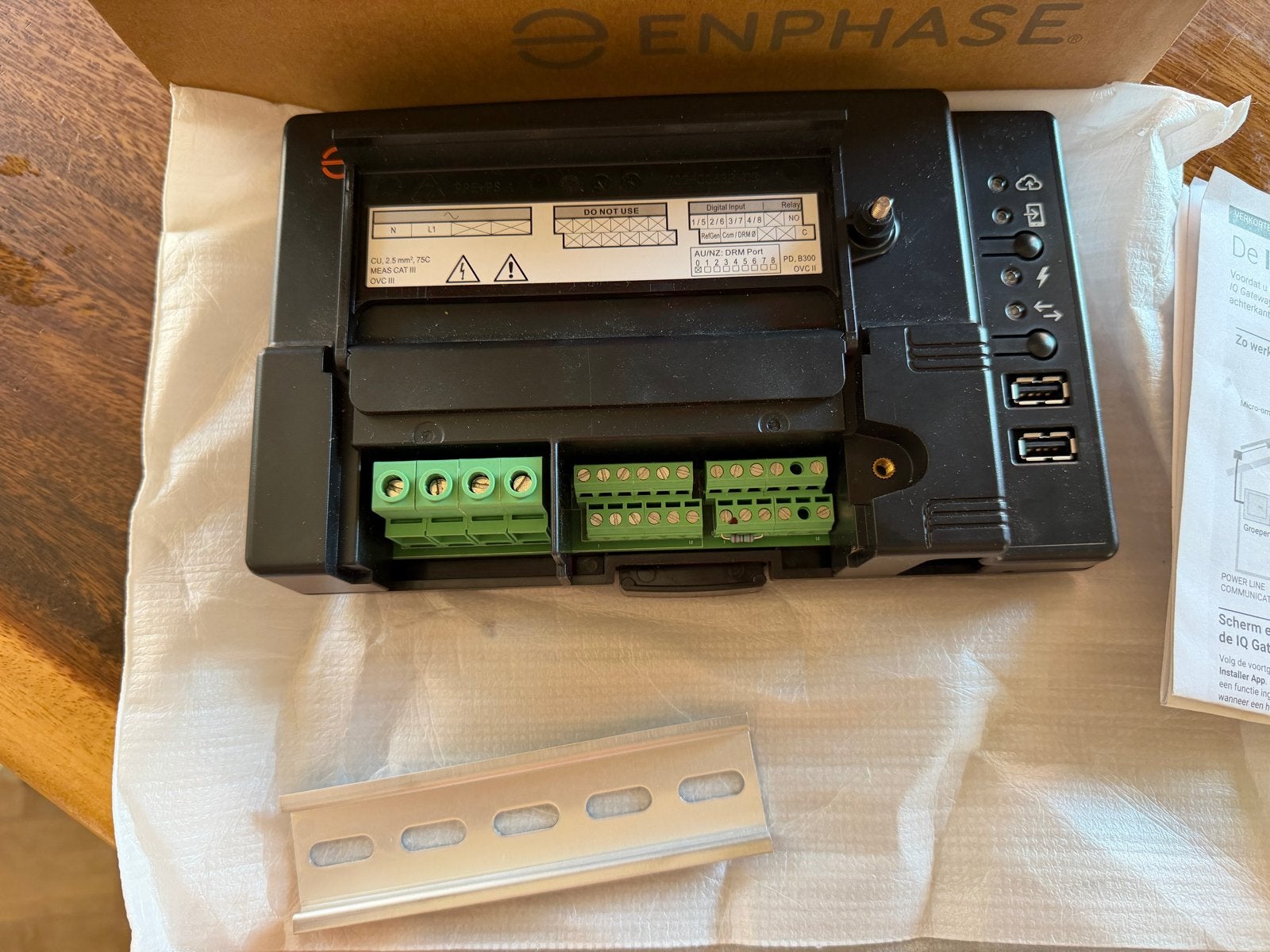Enphase IQ Gateway Standard - (Envoy-S), Ophalen of Verzenden, Zo goed als nieuw, Overige typen